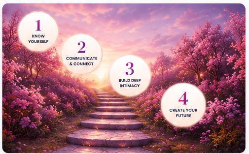 The 4-phase journey path